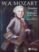 Sonatas and Fantasies for the Piano piano sheet music cover